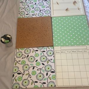 Pottery Barn 8 decorative & organizing wall panels